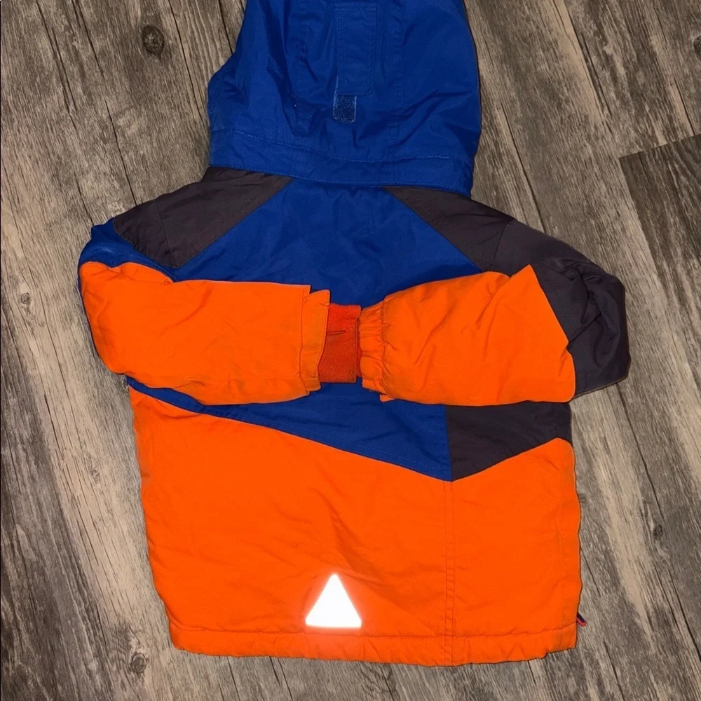 LL Bean kids double snow coat size 4 -
